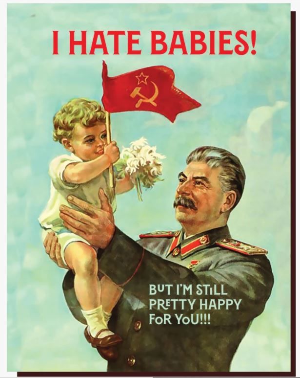 Card - I Hate Babies