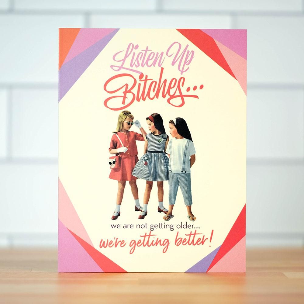Card - Listen up Bitches