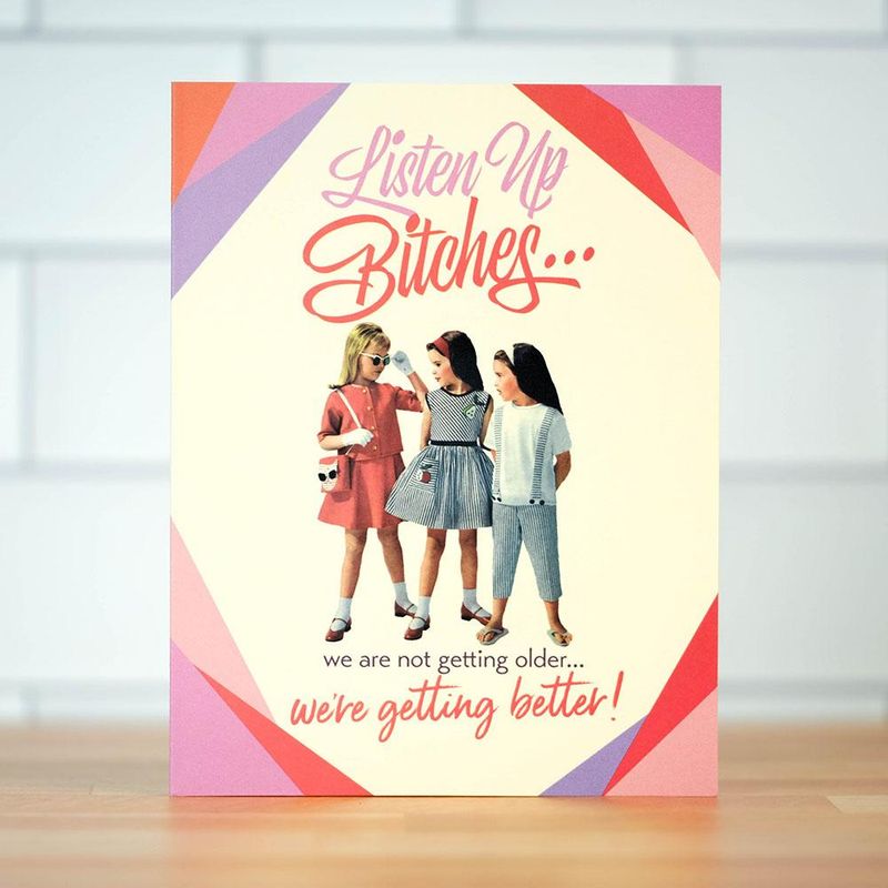 Card - Listen up Bitches