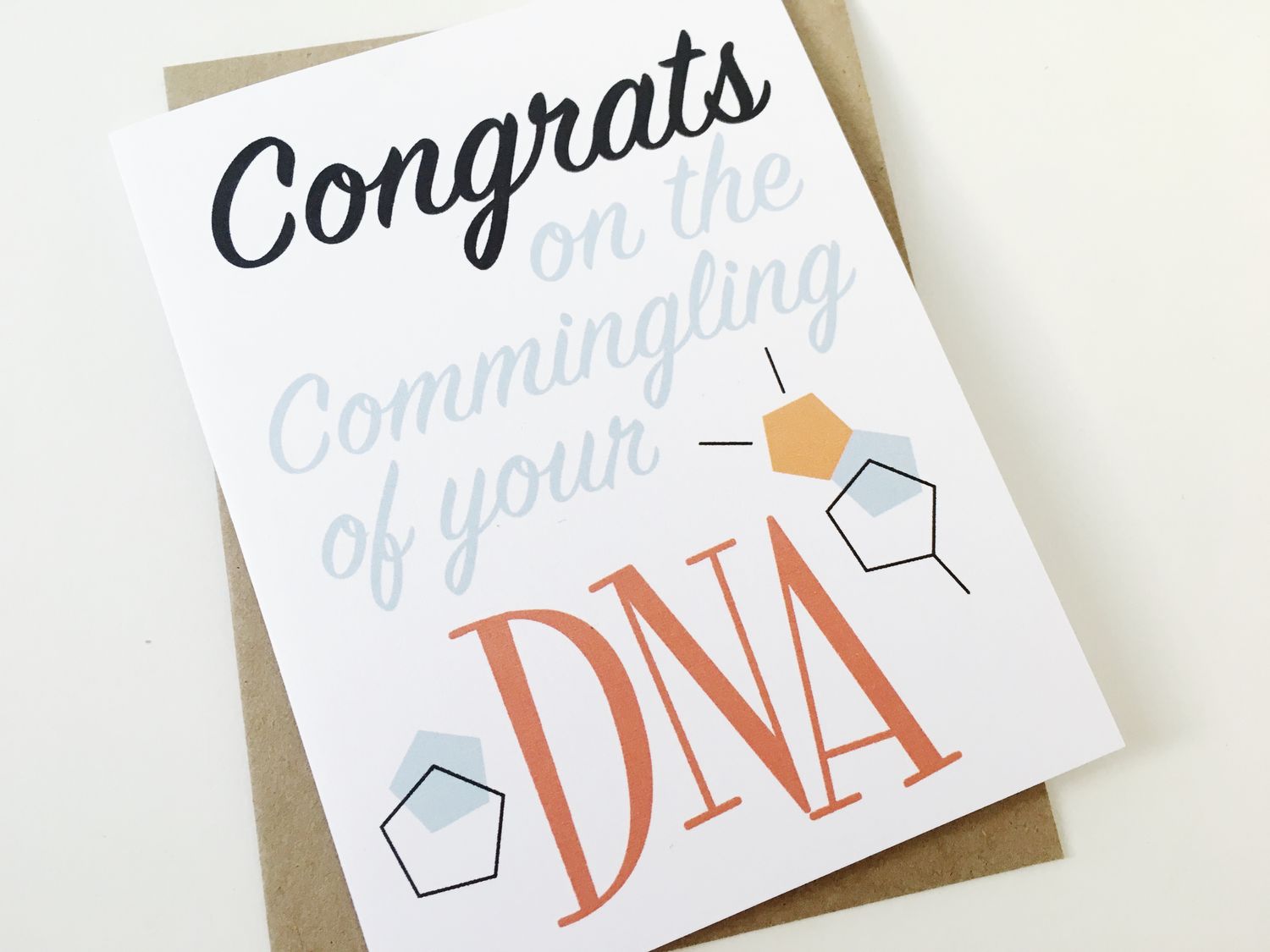Card - DNA Baby/D