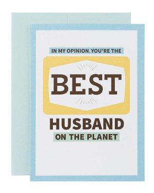 Card - Best Husband - I’m always right