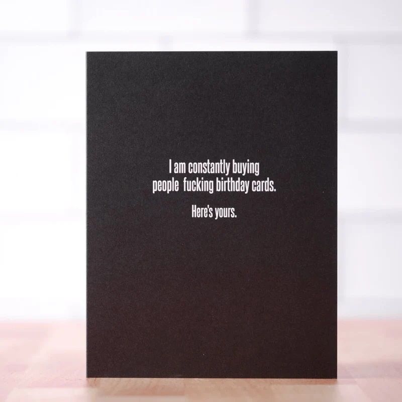 Card - I&#39;m constantly buying cards