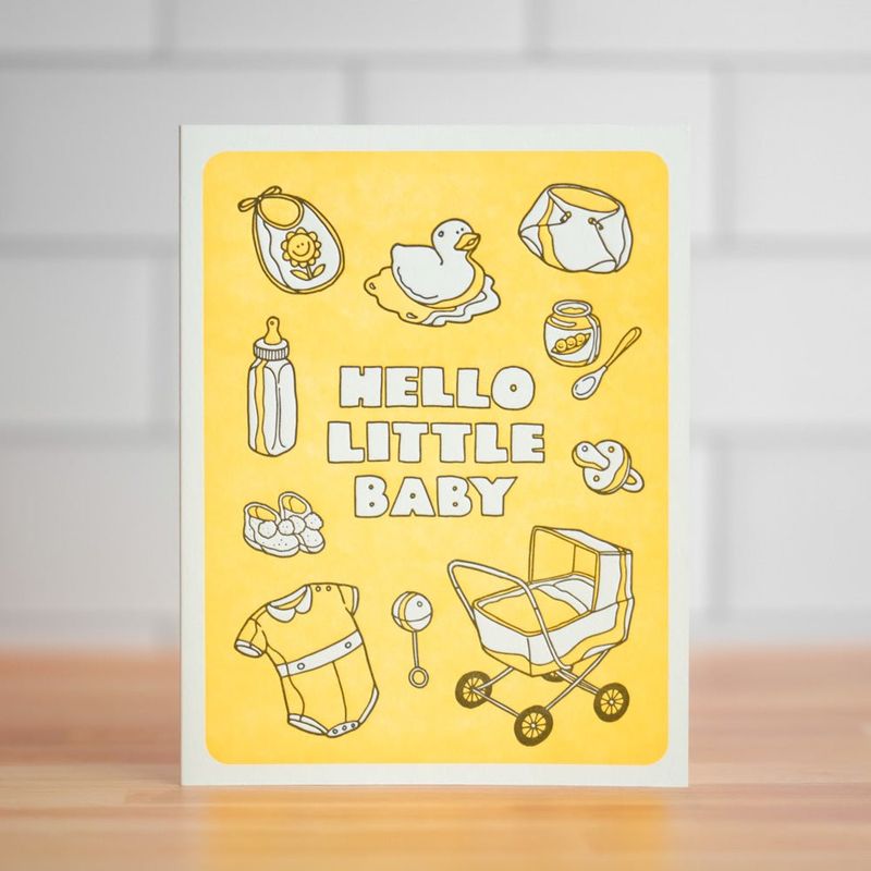 Card- Hello Little Baby