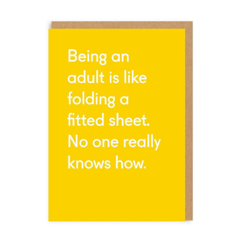 Card - Folding a Fitted Sheet