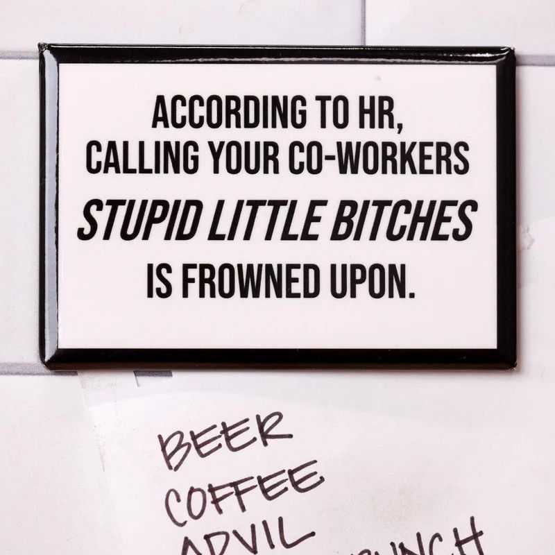 Stupid Little Bitches...Magnet