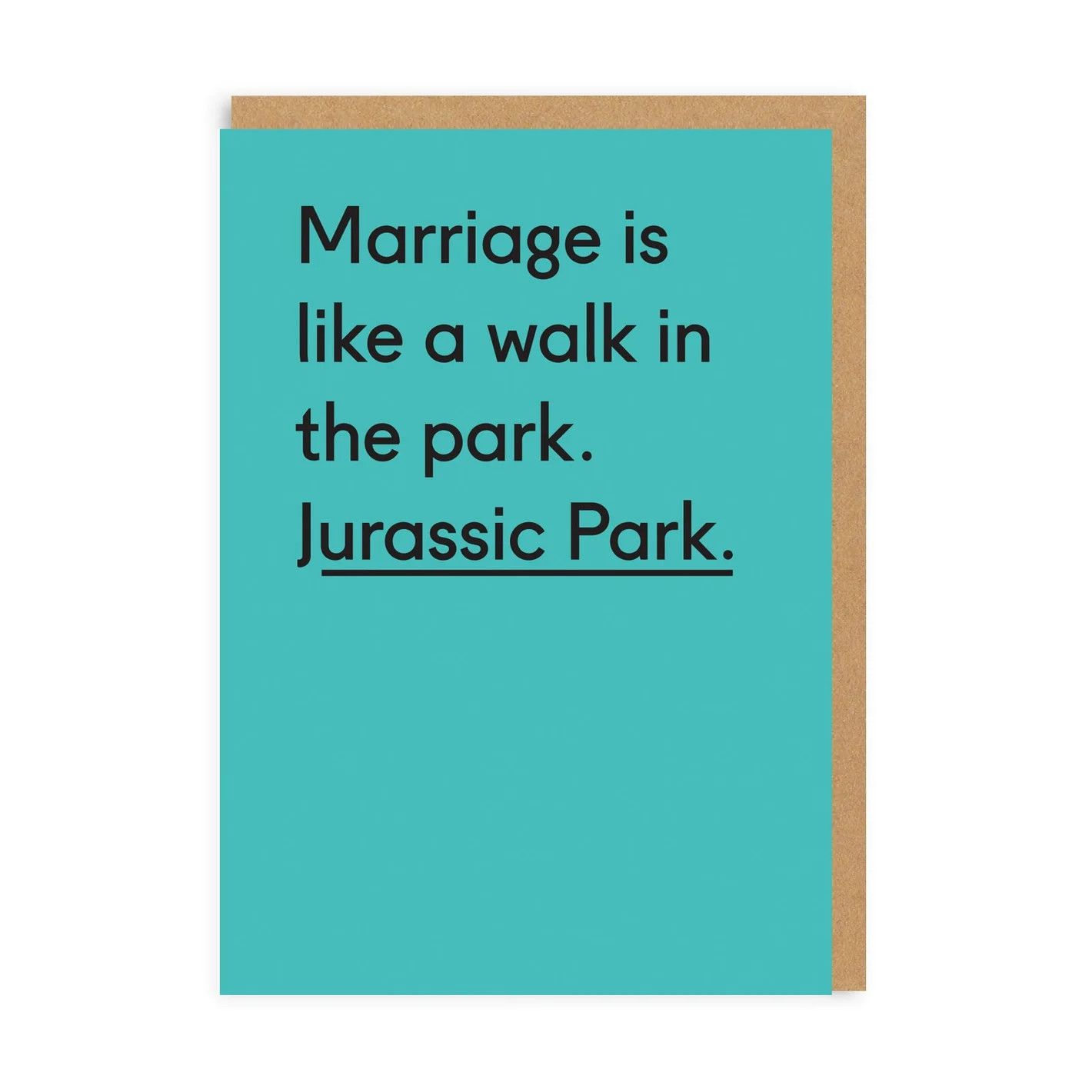 Card - Jurassic Park