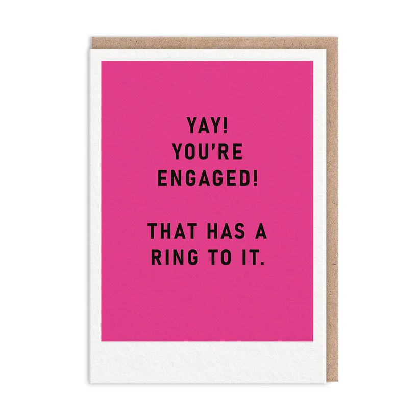 Card - Its Got A Ring To It