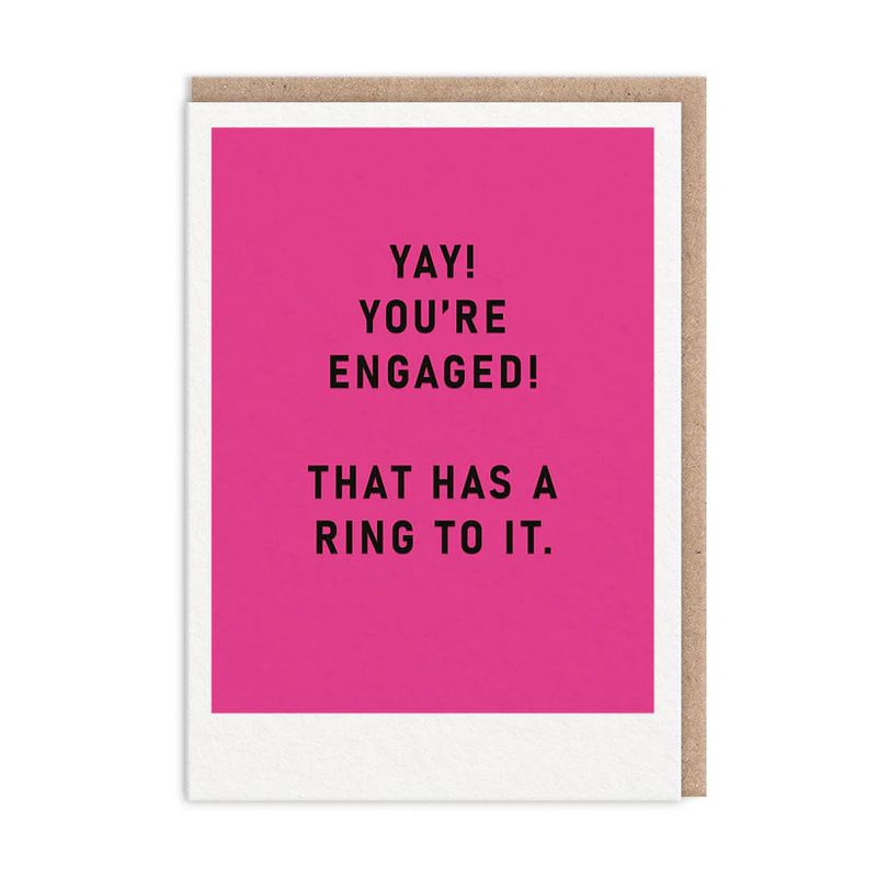 Card - Its Got A Ring To It