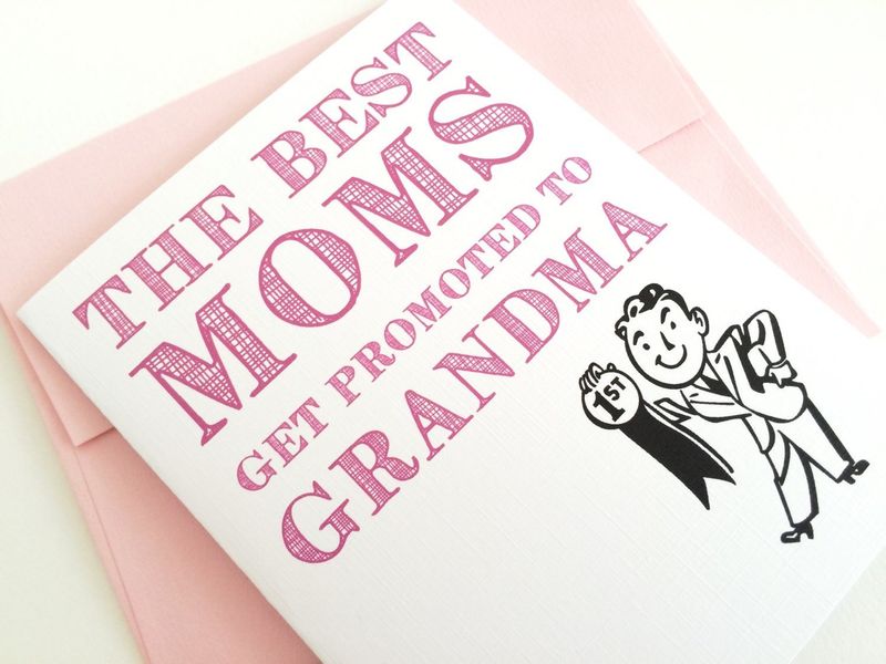 Card - Promoted To Grandma