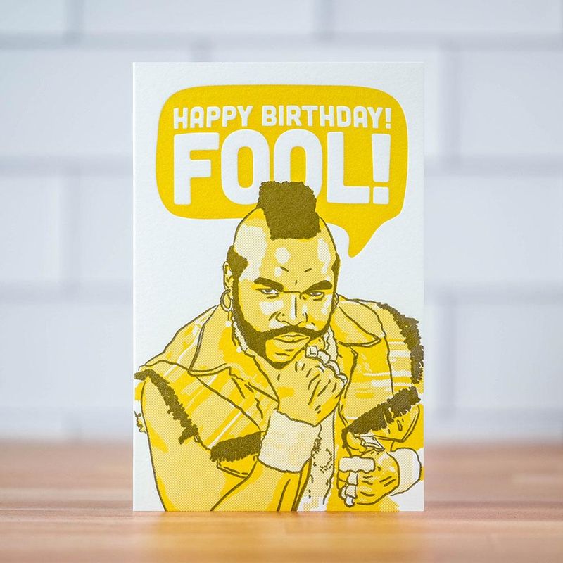 Card:  Happy Birthday, Fool