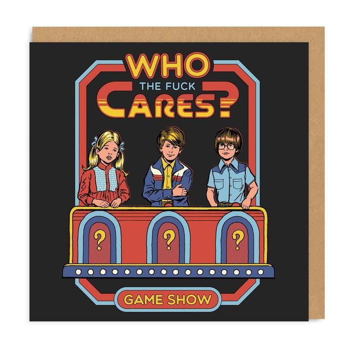 Card - Who Cares