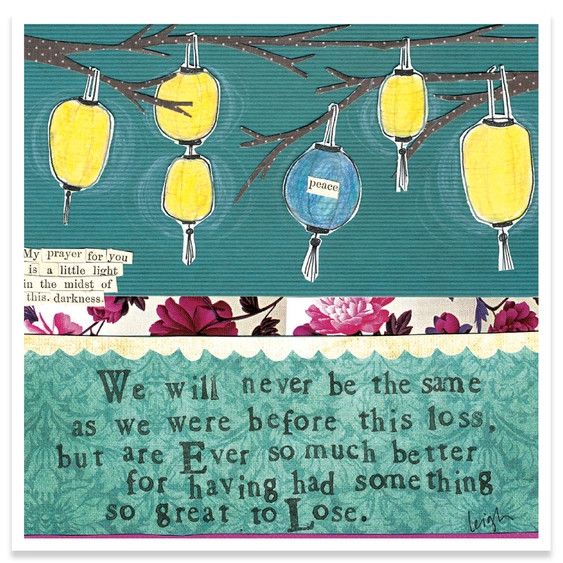 Card - We Will Never Be The Same