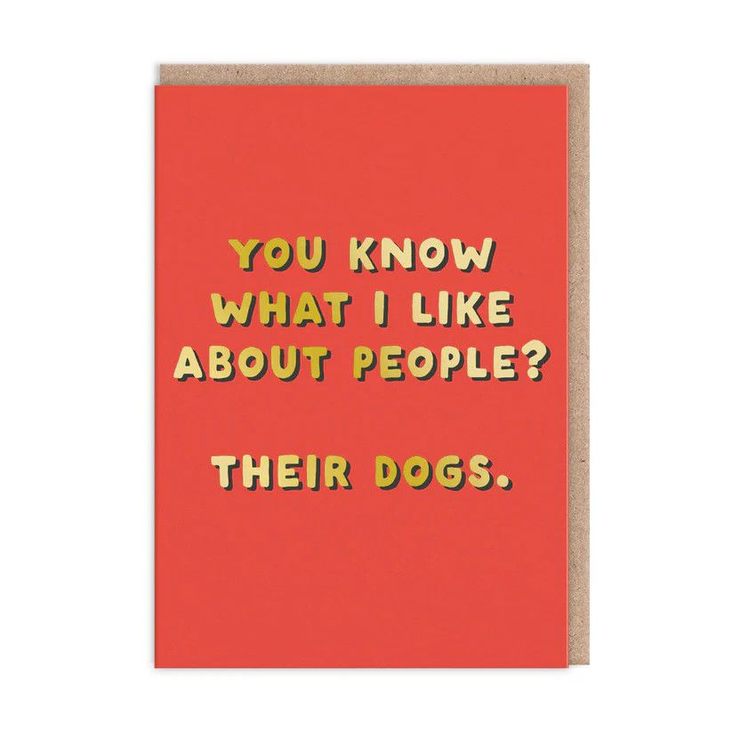 Card - What I Like About People
