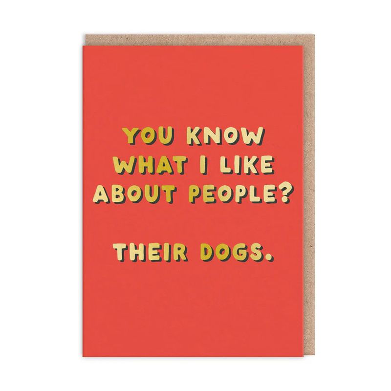Card - What I Like About People