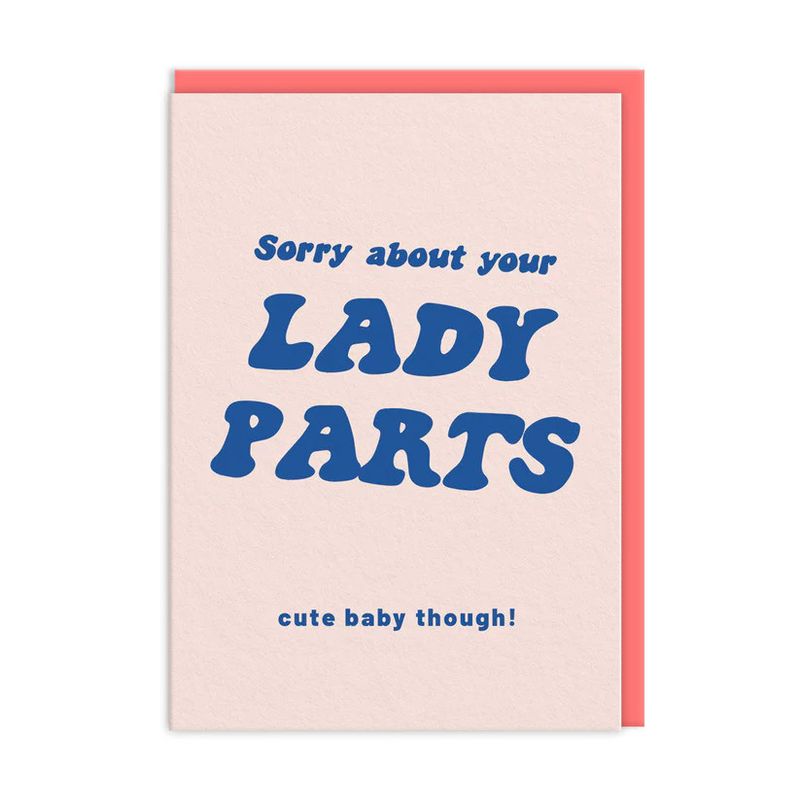 Card - Sorry About Your Lady Parts