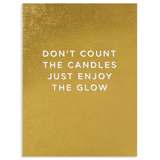 Card - Don&#39;t Count the Candles
