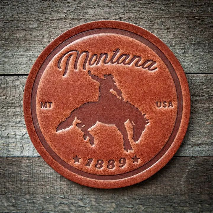 Montana Bronco...Drink Coaster