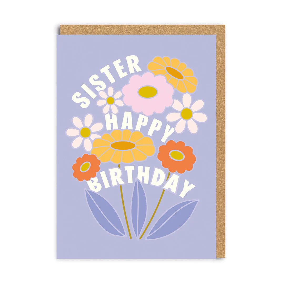 Card - Sister, Happy Birthday