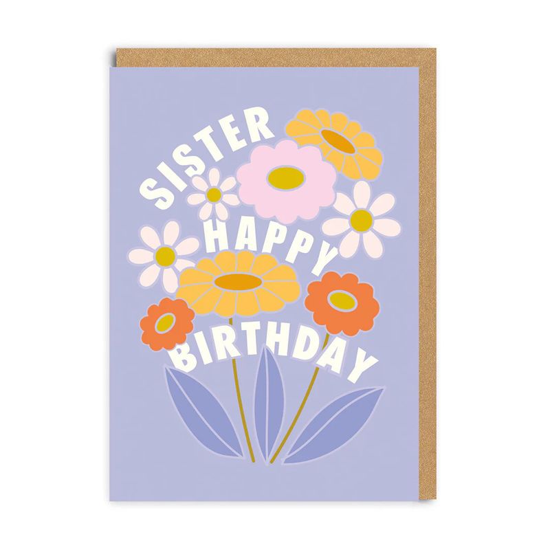 Card - Sister, Happy Birthday