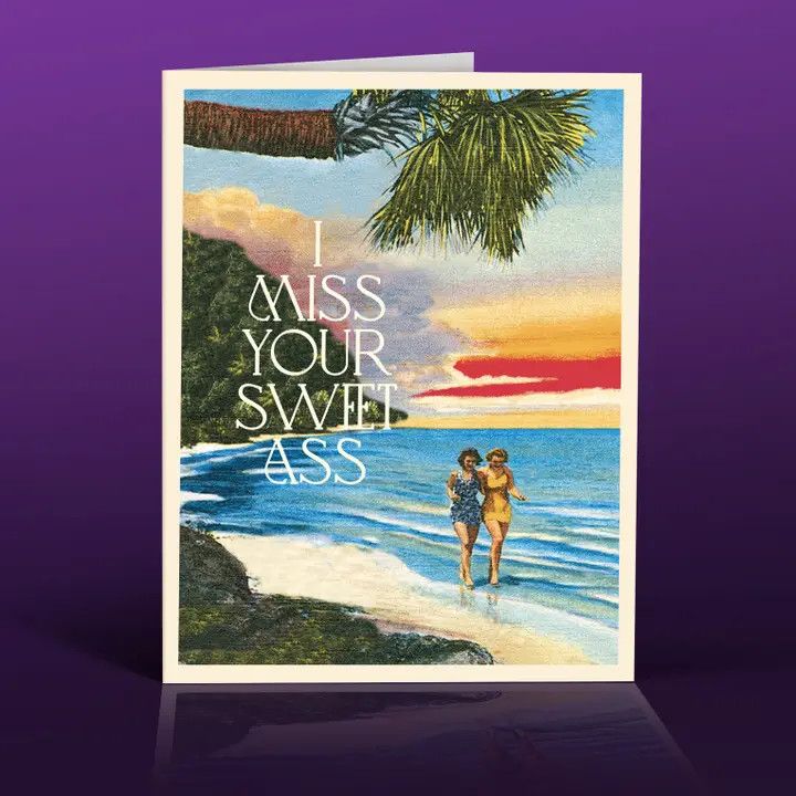 Card - Miss Ass