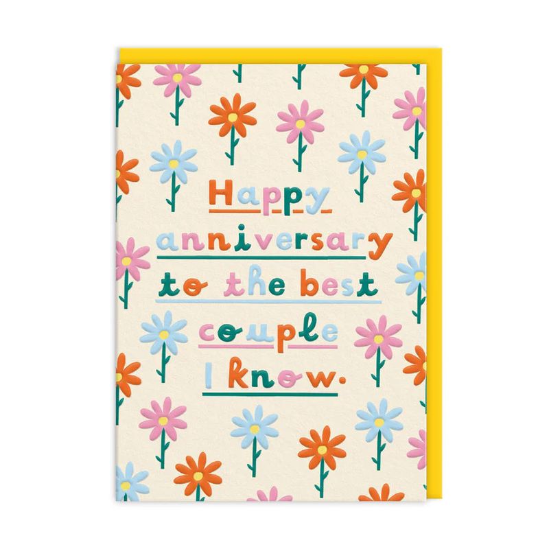 Card - Best Couple Anniversary