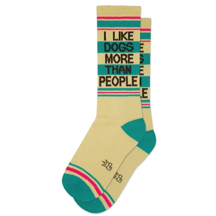 Socks - I Like Dogs More Than People