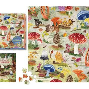 Mushroom 500 Piece Puzzle