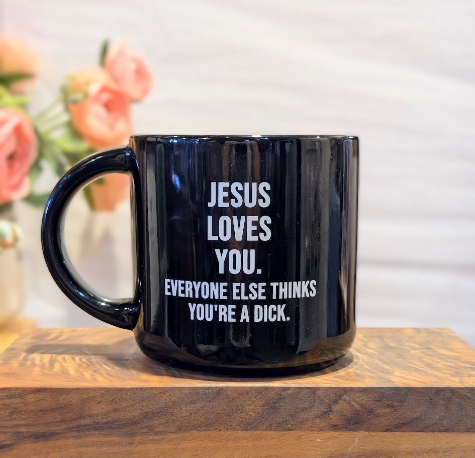Ceramic Mug -Jesus Loves You