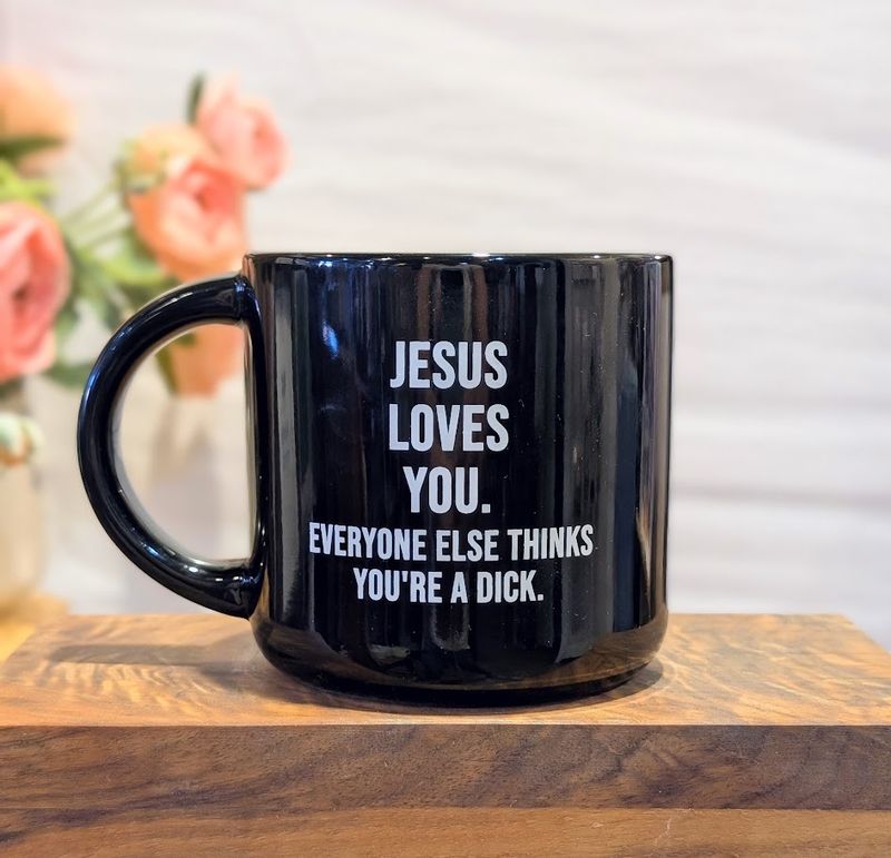 Ceramic Mug -Jesus Loves You