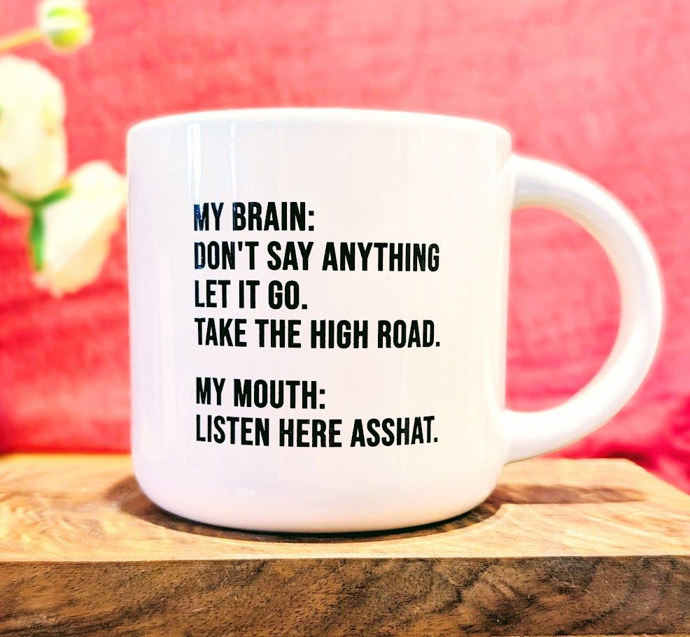 Ceramic Mug - Listen Here Asshat