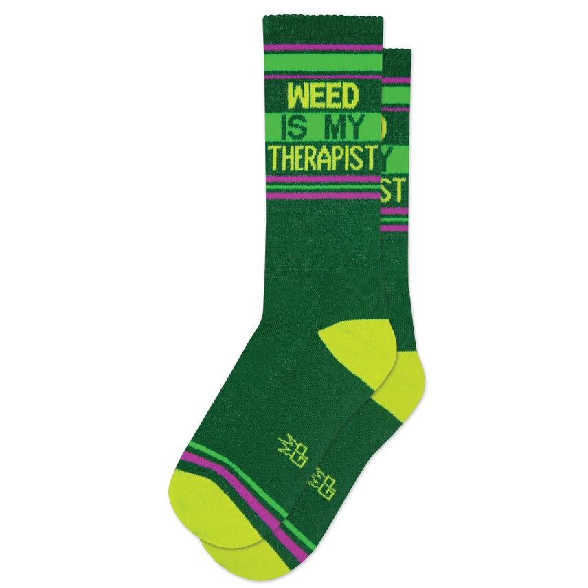 Socks - Weed is my Therapist