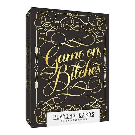 Game on Bitches Playing Cards