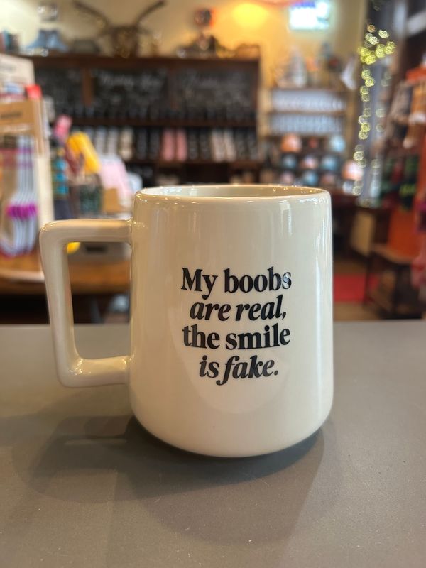 Ceramic Mug - My Boobs Are Real