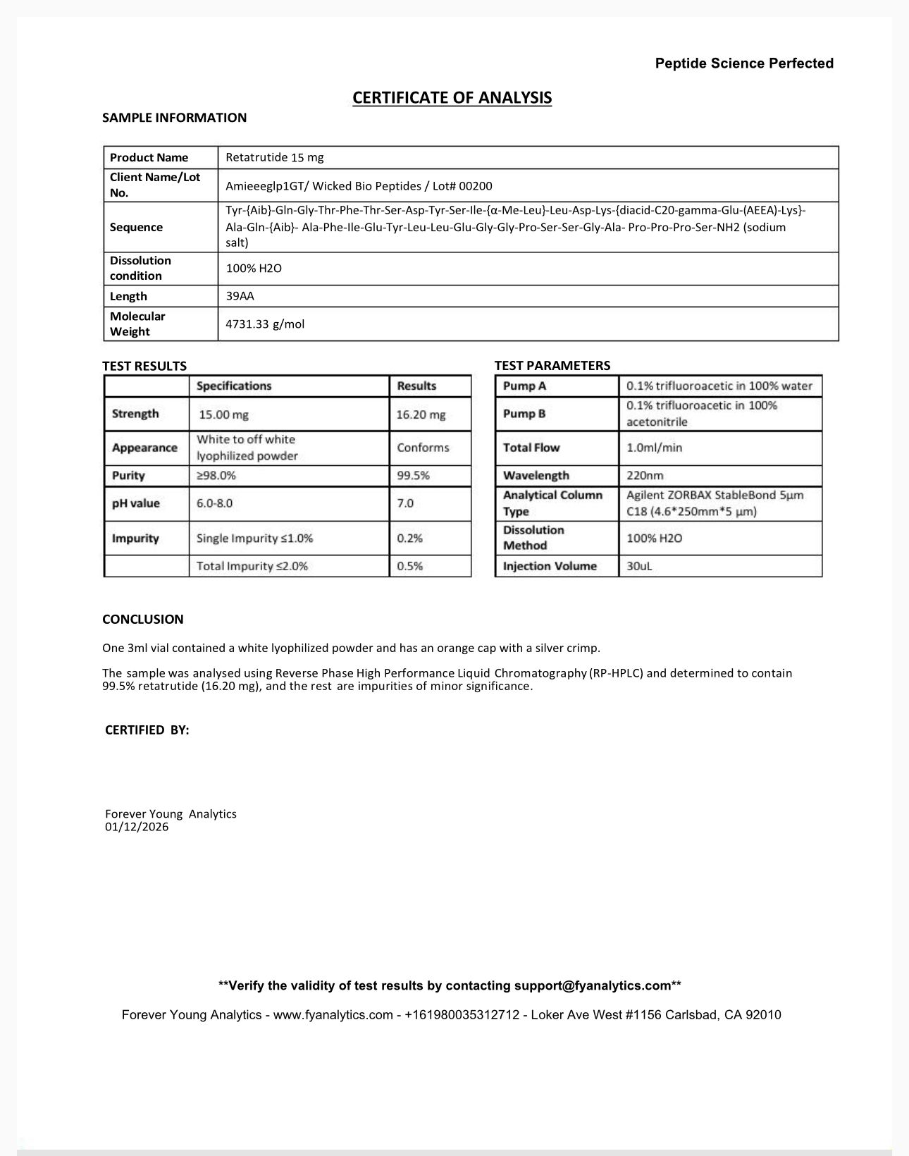 WB-3R15mg (KIT OF 10)