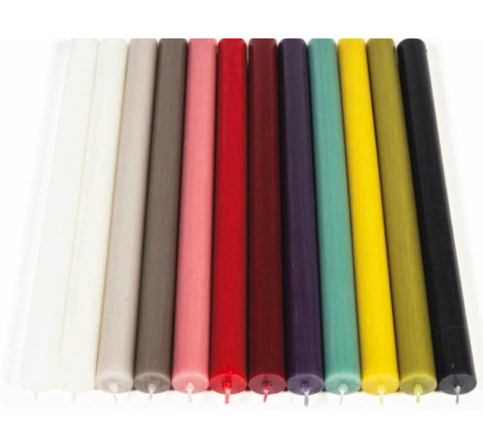 TABLE CANDLES - PER STUK