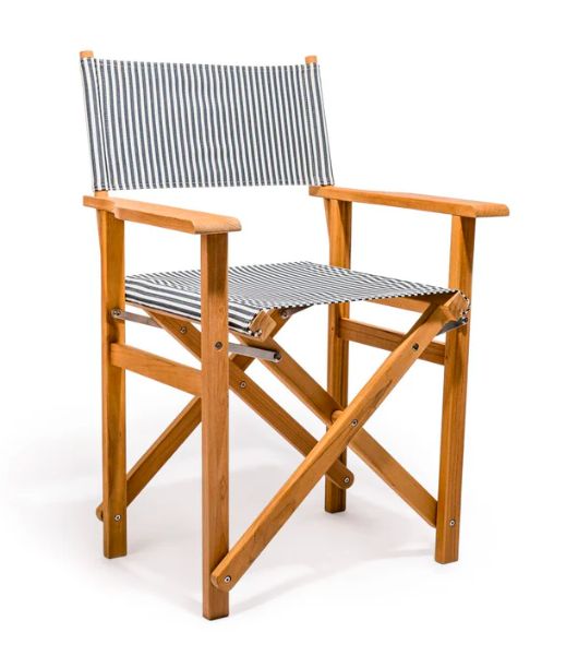 Directors Chair - tafelhoogte, Colour: Lauren's Navy Stripe