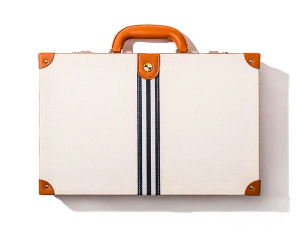 Backgammon set - Antiek wit