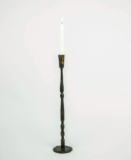 Sabine - Handmade candlestick in cast iron