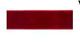 Velvet Lint - 6,4 cm - 4,50m, Colour: Rood