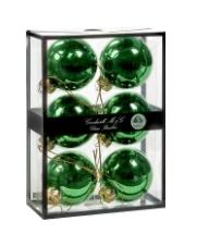 Kerstversiering - Glazen Ballen