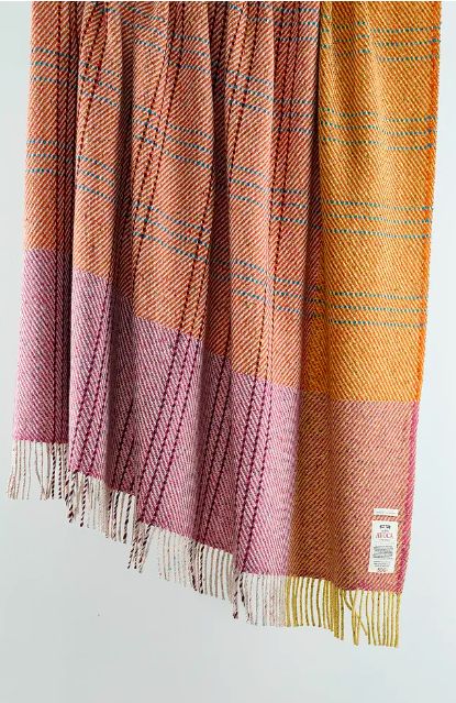 Avoca Throw - Heavy Donegal Tweed, Colour: Wynne, Size: LR