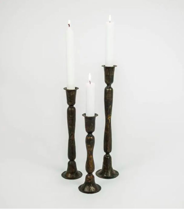Gill candle holders  - set of 3