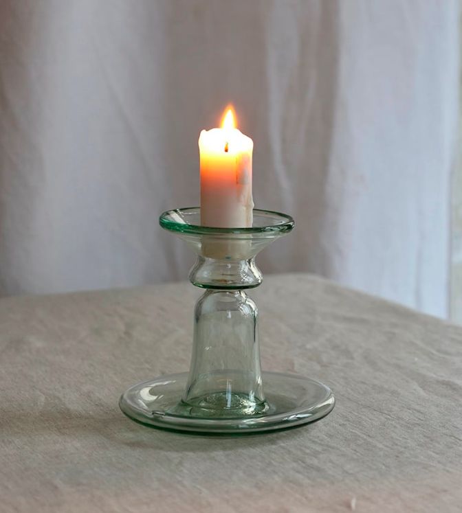 Porta Candele Piccolo Transparent