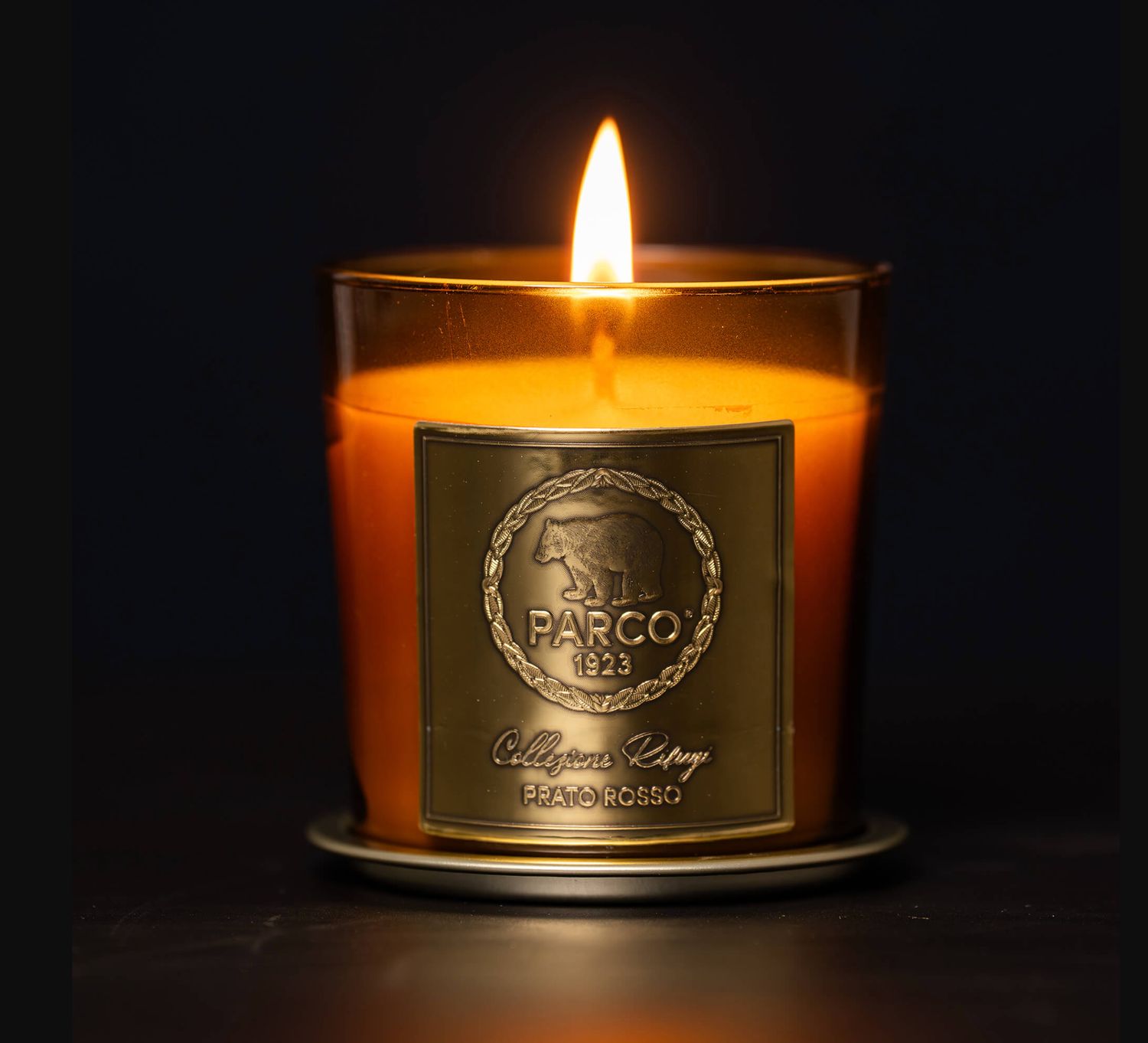 Parco - Geurkaarsen - 240g, Geur: Prato Rosso