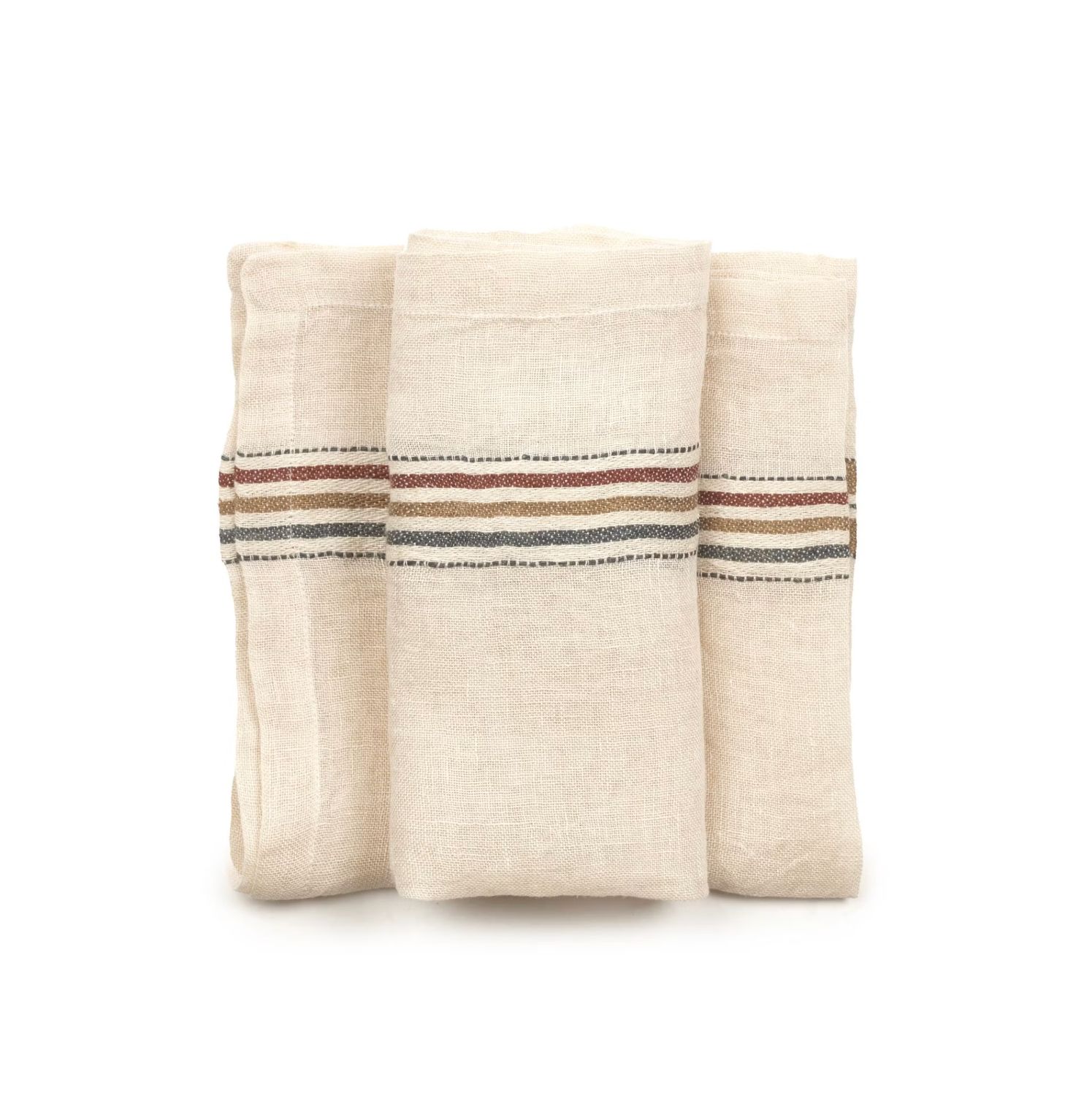Servet Libeco - 100% linnen Servet Libeco - 100% linnen, Colour: Perry - Multistripe