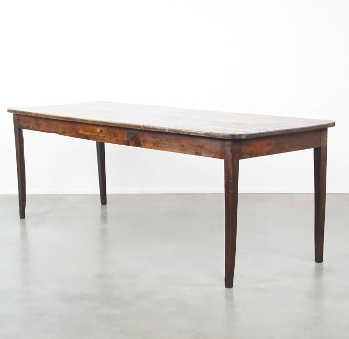 Engelse antieke pinewood country eettafel