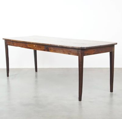 Engelse antieke pinewood country eettafel