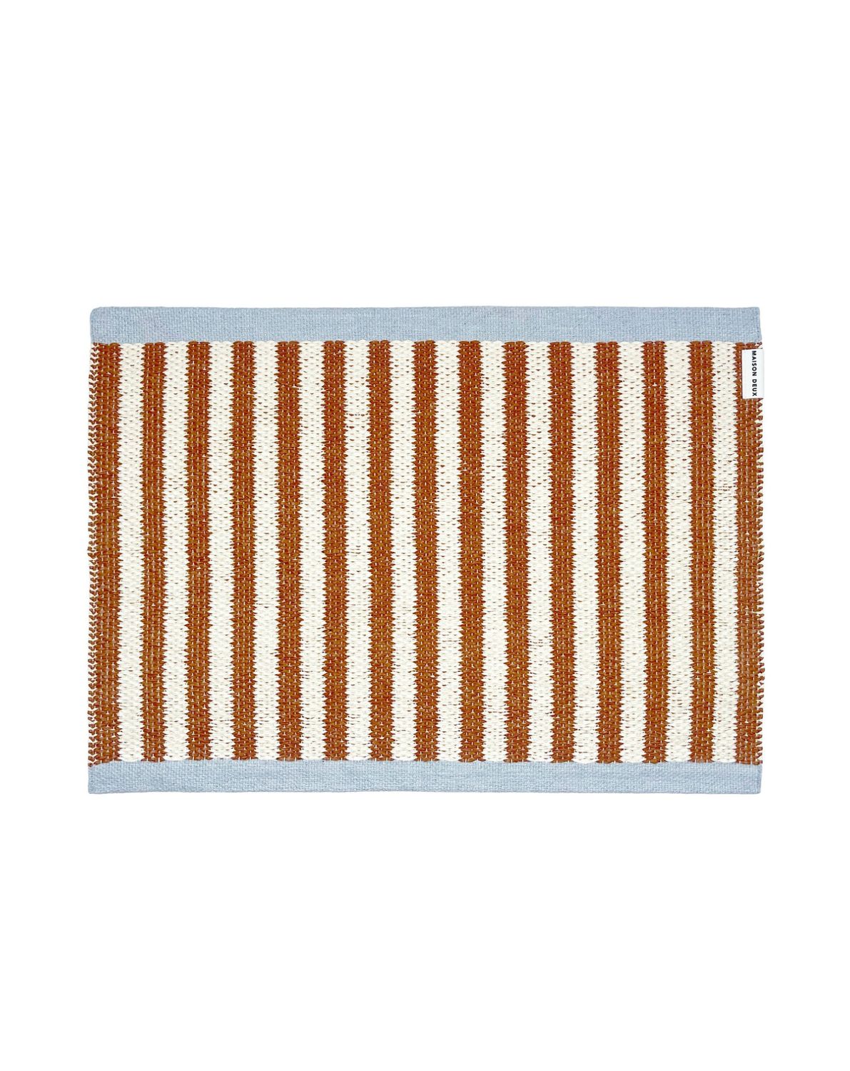 Deurmat - Stripe, Colour: Terra