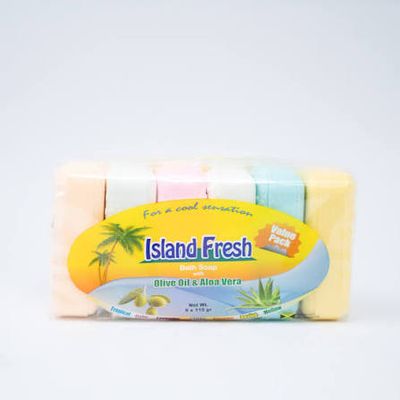 Island Fresh 6 Pack Bar Soap