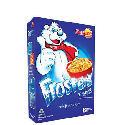 Sunshine Cereals Frosted Flakes 284g Sunshine Cereals Frosted Flakes 284g